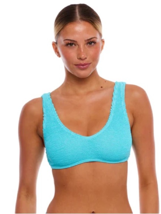 Love & Bikinis Other - Love and Bikinis Barcelona bikini top Scuba Blue one size